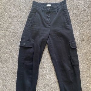 Wilfred Free Black Modern Cargo Pant Size 2